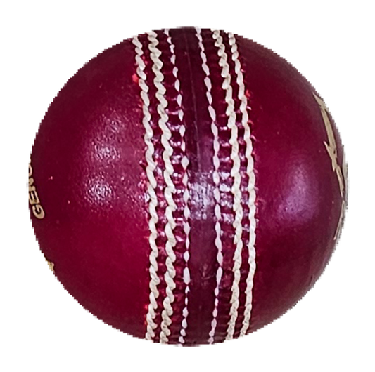 GA Limited Edition 4Pc Red Leather Cricket Ball 156grams