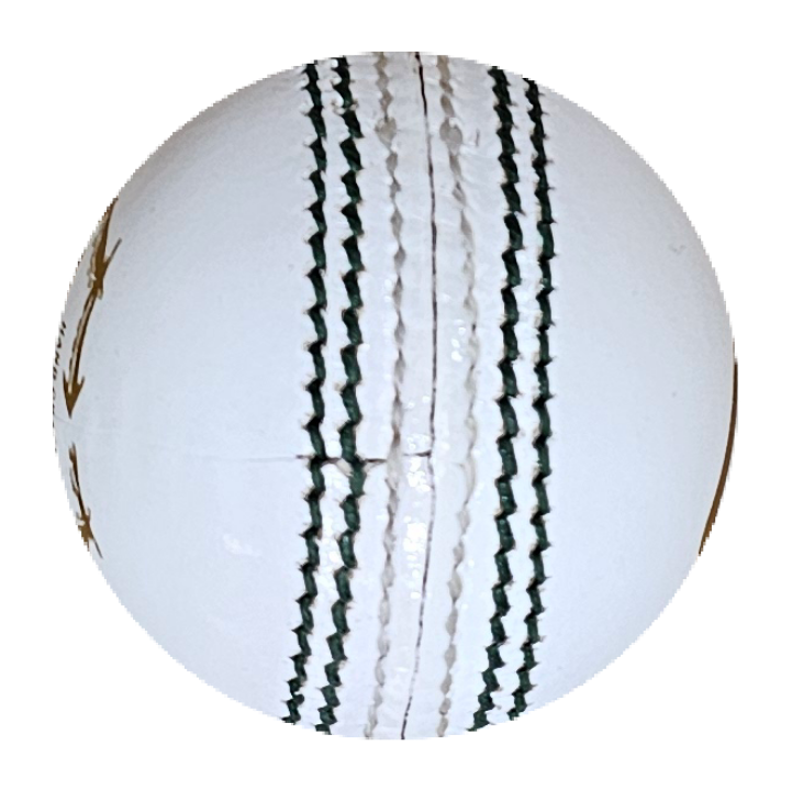 Test White Leather Cricket Ball GA