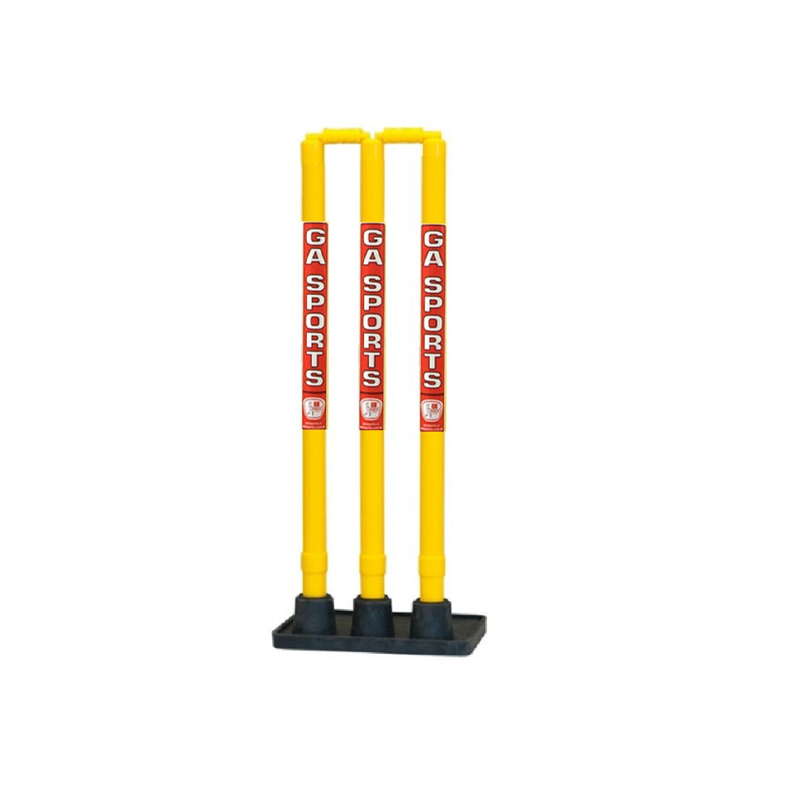 GA Plastic Cricket Stump with Heavy Rubber Base