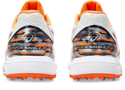 Asics Quick Single FF Cricket Shoe White/Midnight
