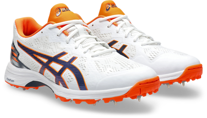 Asics Quick Single FF Cricket Shoe White/Midnight