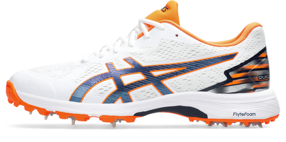 Asics Quick Single FF Cricket Shoe White/Midnight