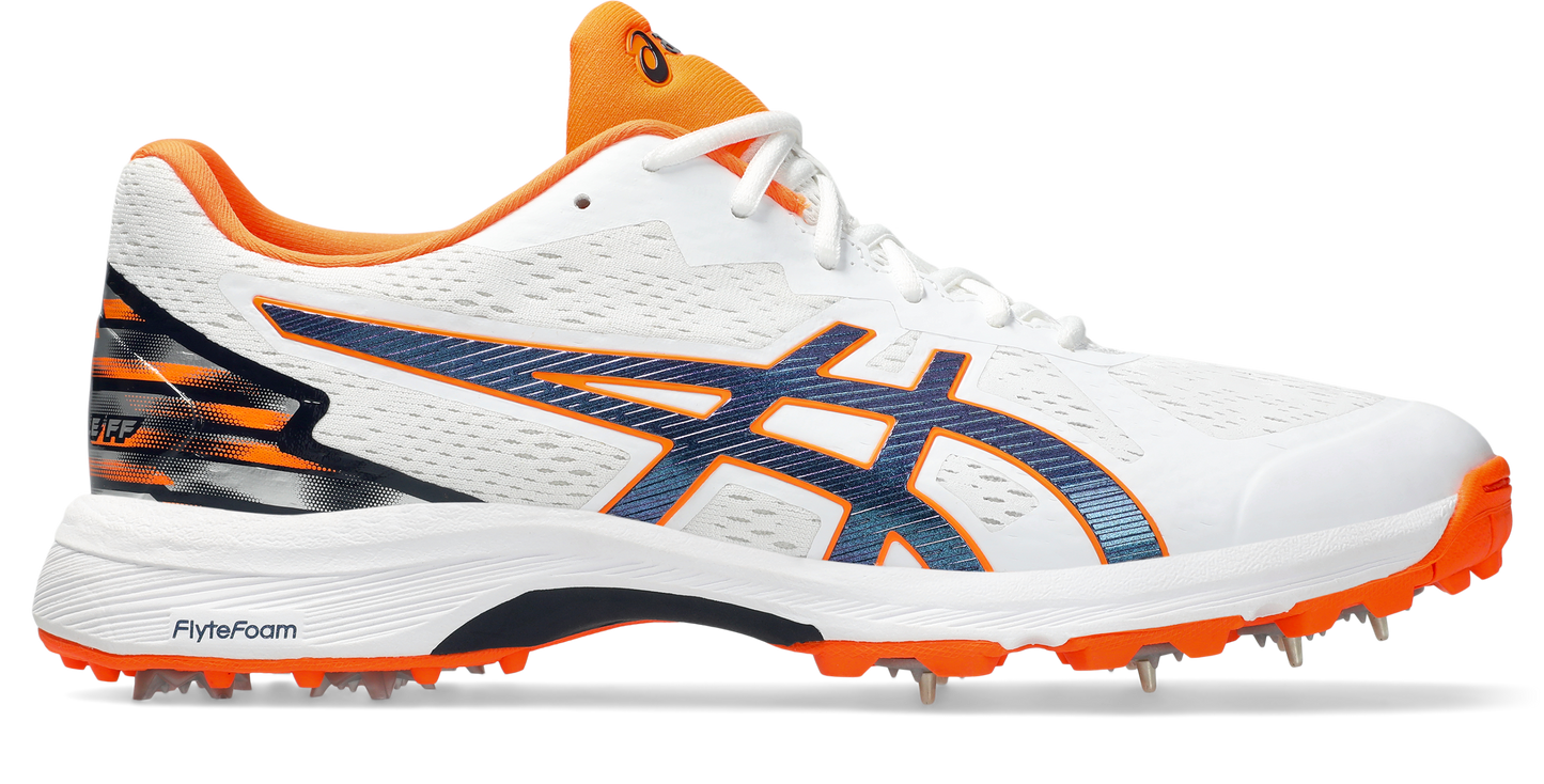 Asics Quick Single FF Cricket Shoe White/Midnight