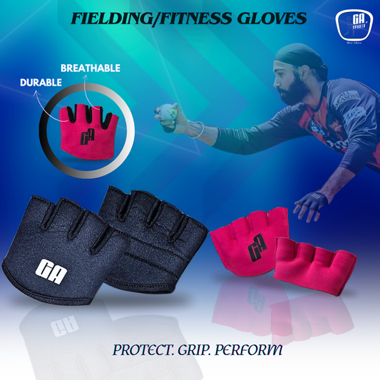 GA Cricket Fielding Gloves Pink