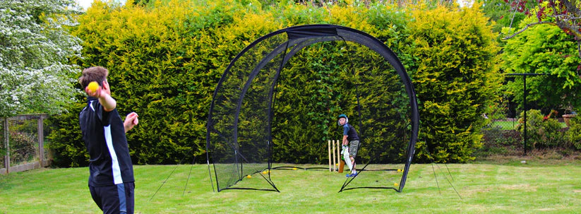 GS3 Cricket Batting Net – Home & Academy Practice Net (3m x 3m x 3m)