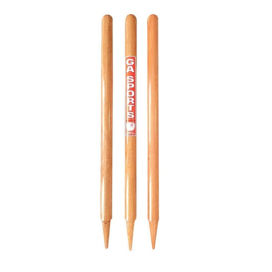 GA Cricket Stumps MCC 1st Grade (Set of 6 with 4 Bails)