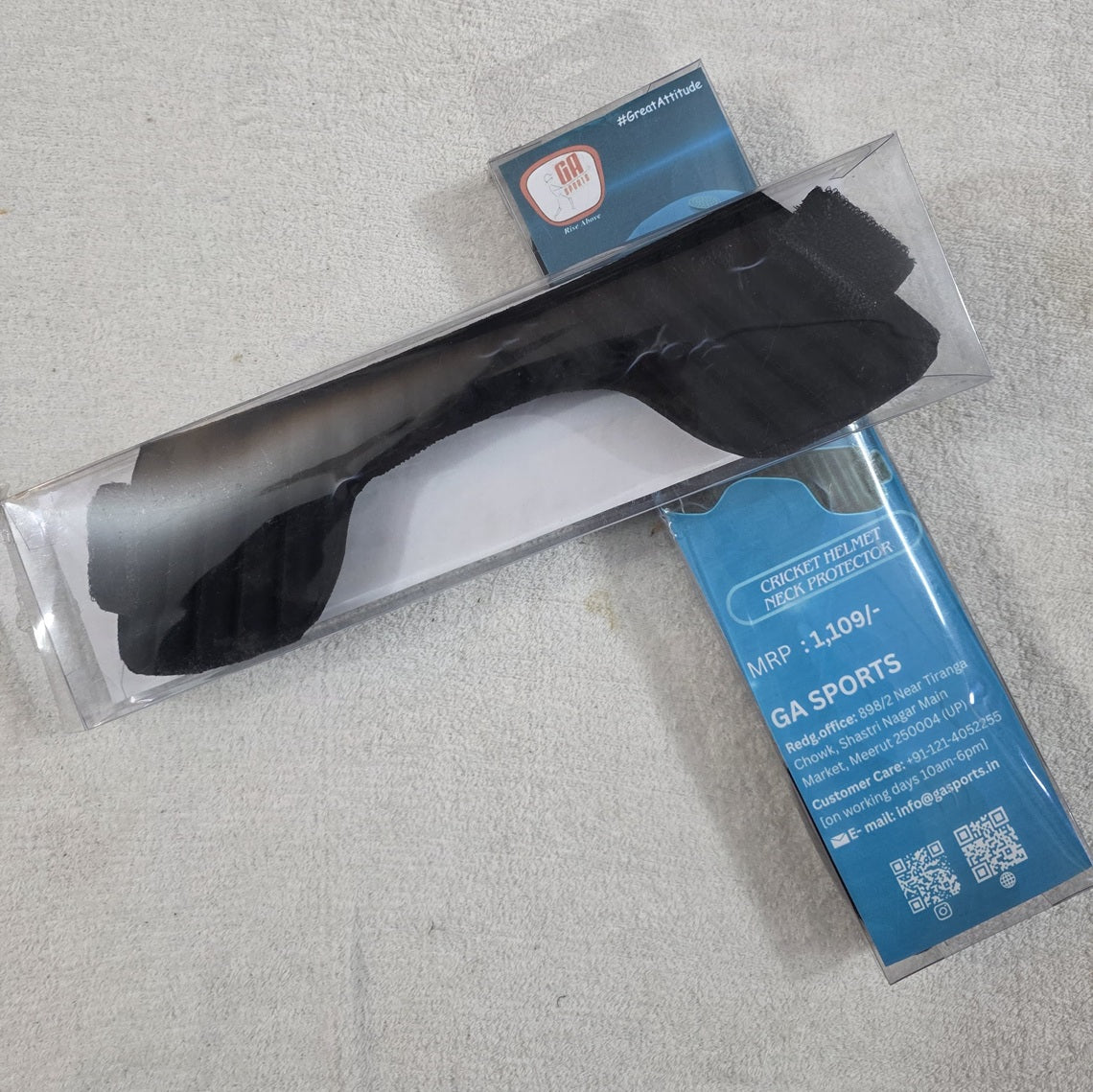 GA Neck Guard for Cricket Helmet / Neck Protector Pro