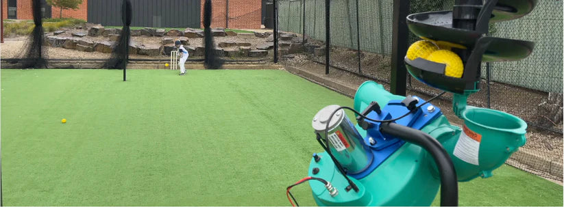 Paceman 245 Edge Cricket Bowling Machine | Swing & Spin Training