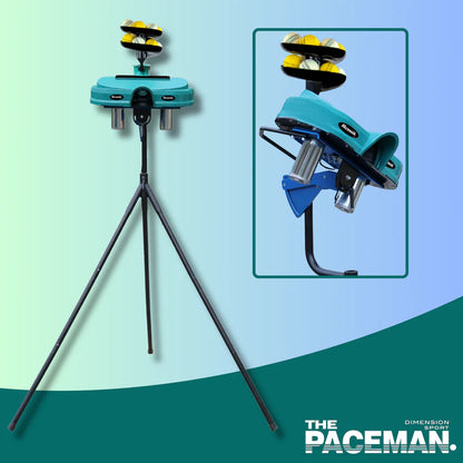 Paceman 195XT Cricket Bowling Machine | Light & Regular Ball Compatible