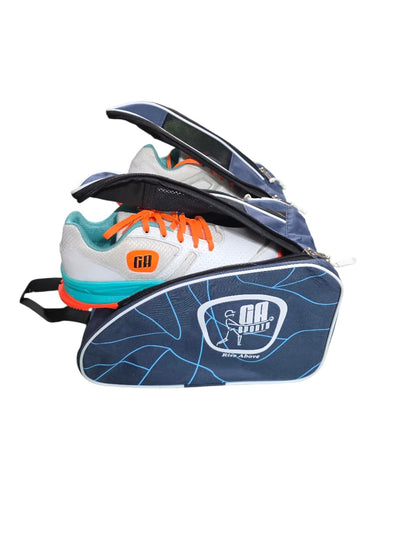 Shoe Carry Bag for Travel & Gym – Double Pocket, Fits 4 Pairs | GA Sports