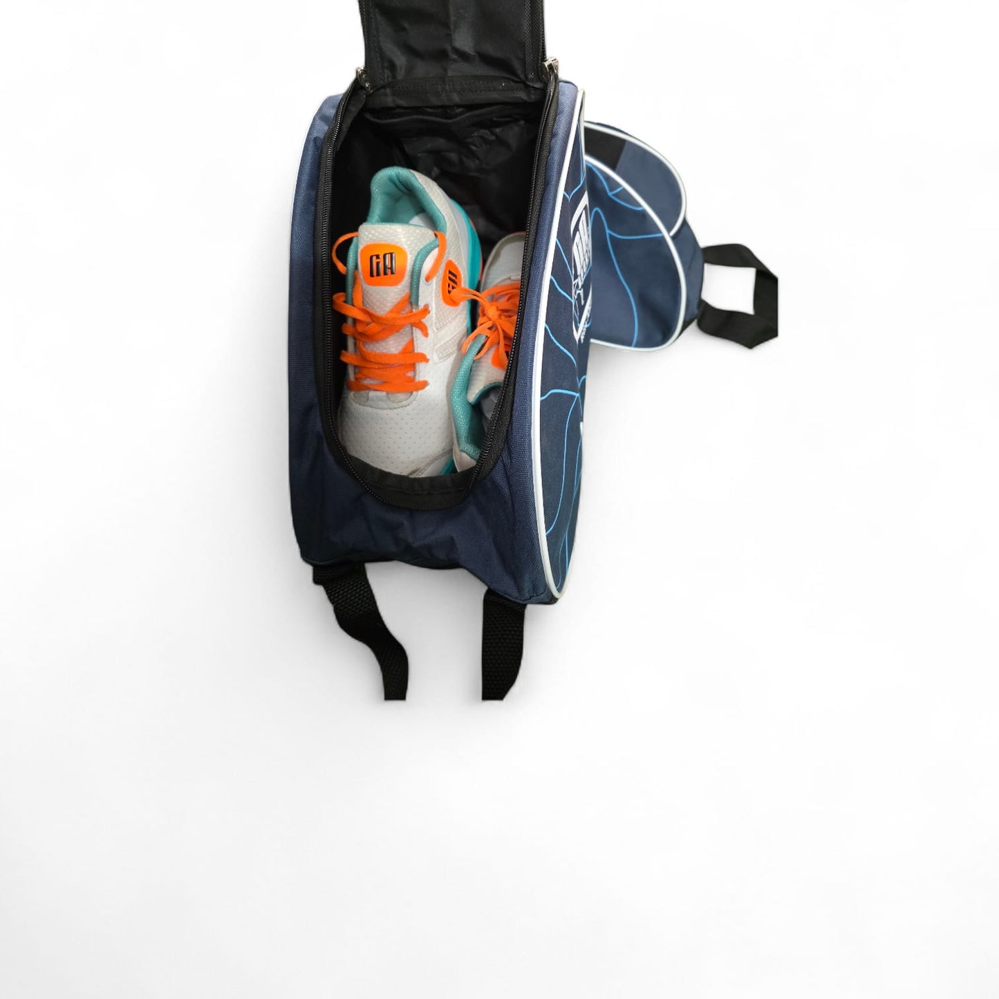 GA Premium Shoes Carry Bag – Single Pocket PVC Shoe Storage Bag for Travel & Gym (Fits 2 Pairs)