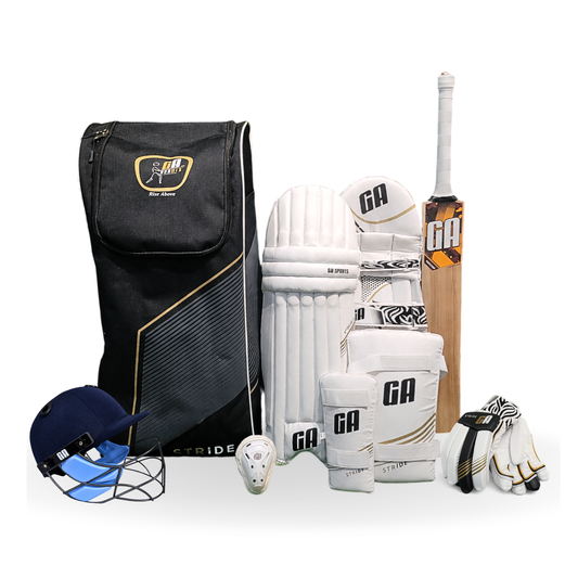 GA Stride Economy Kashmir Willow Cricket Kit