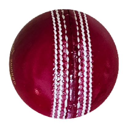 Test Red Leather Cricket Ball GA