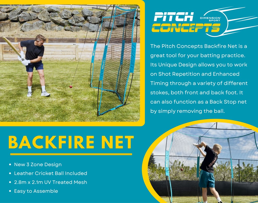BACKFIRE Cricket Training Net