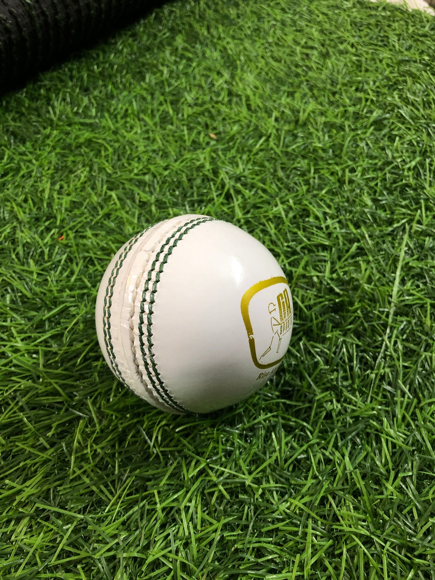 GA Practice White Leather Cricket Ball